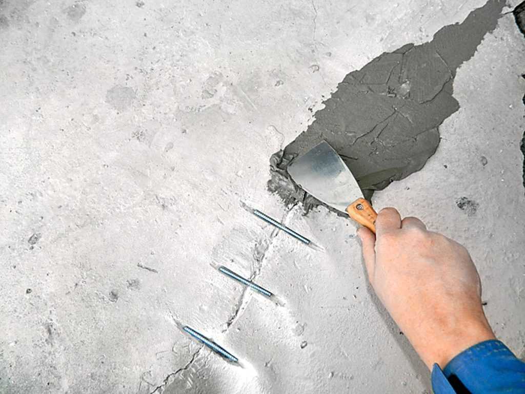 клей для бетона для трещин