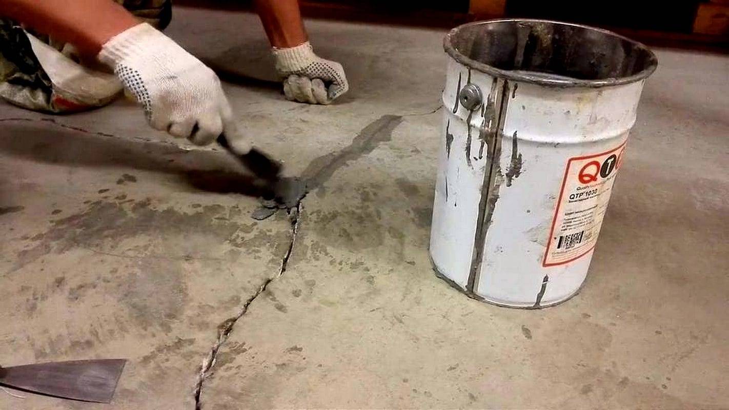 эпоксидный клей для бетона для трещин